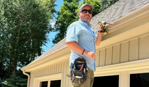 Mike Burroughs, roofing contractor and owner of Burroughs Roofing